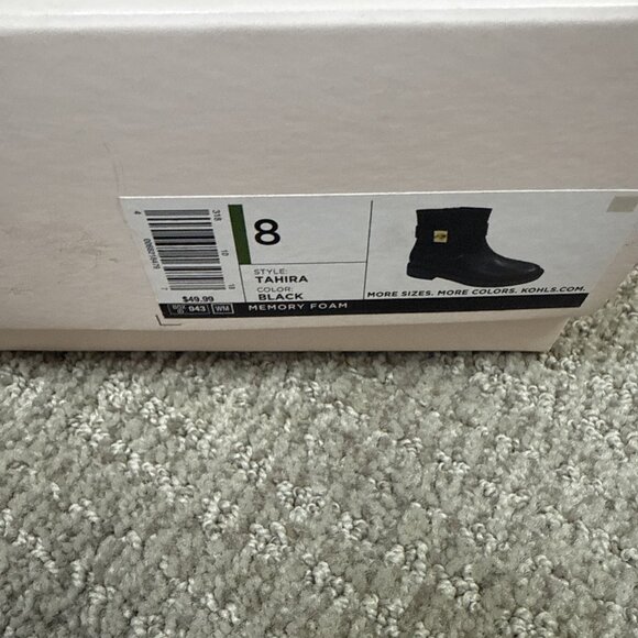 LC Lauren Conrad Tahira Boots Black Women’s Size 8 New - Picture 2 of 14